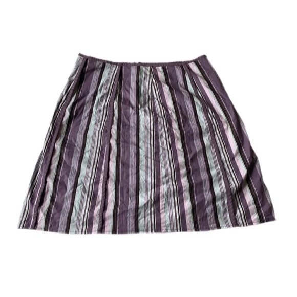 Stripped Multi-coloured Skirt - Picture 2 of 3